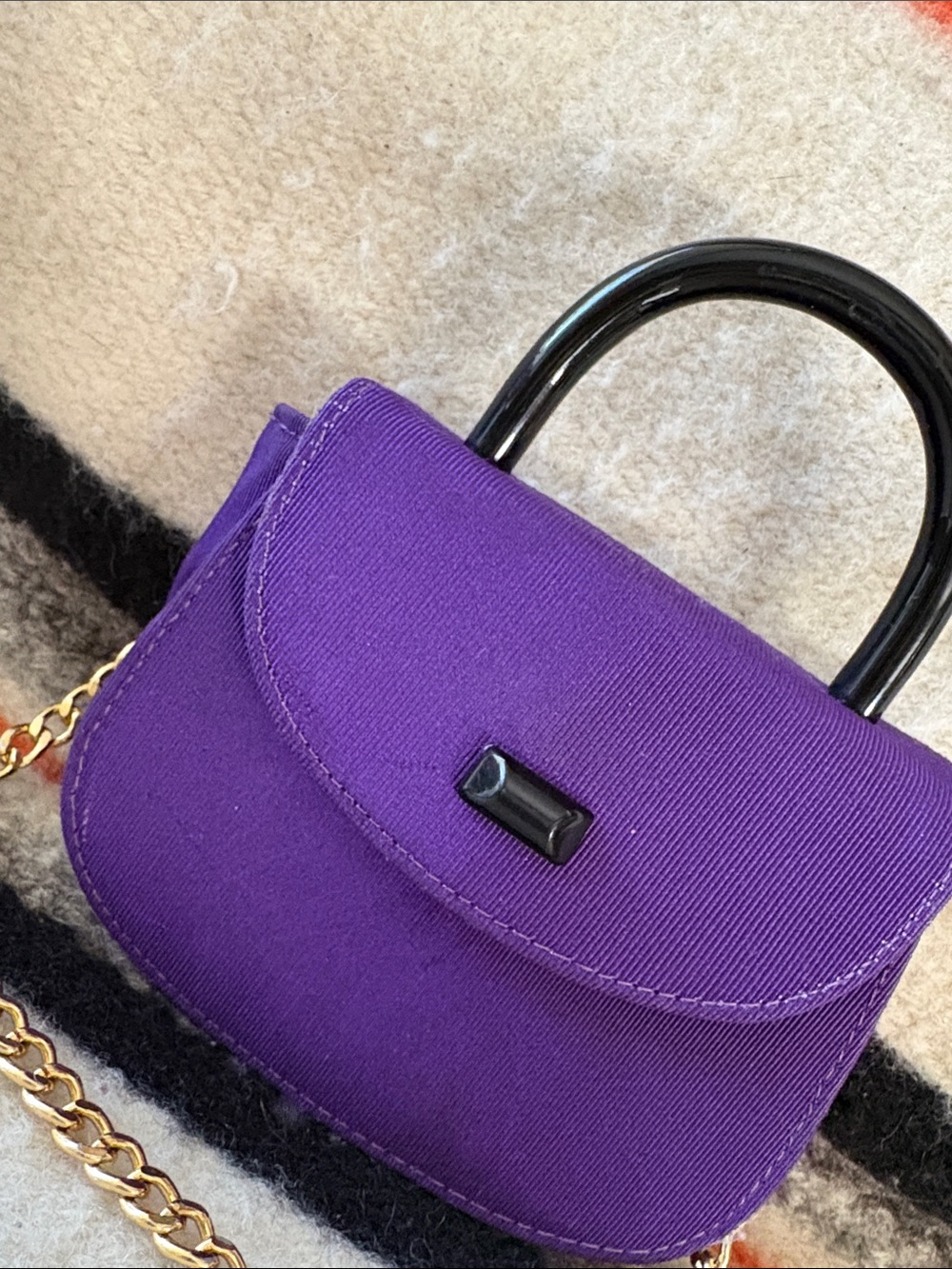 Vintage Henri Bendel Mini Chain Crossbody